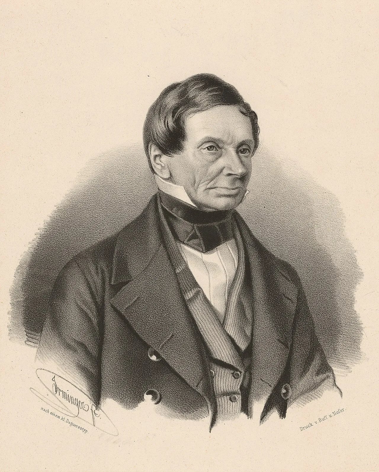 Portrait of Johann Jakob Wirz (1778–1858) – memorial page