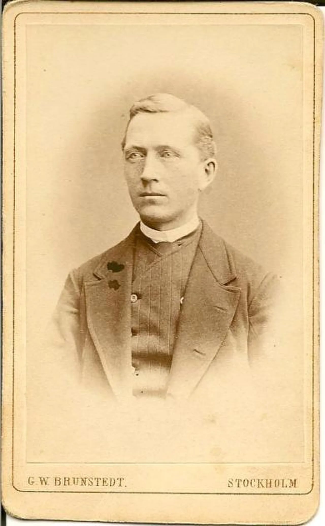 Porträt von August Törngren (1844–1906) – Gedenkseite