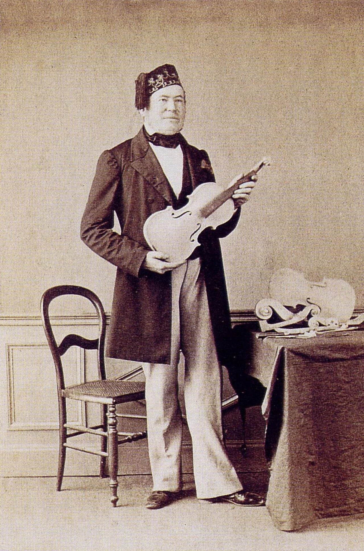 Porträt von Jean-Baptiste Vuillaume (1798–1875) – Gedenkseite