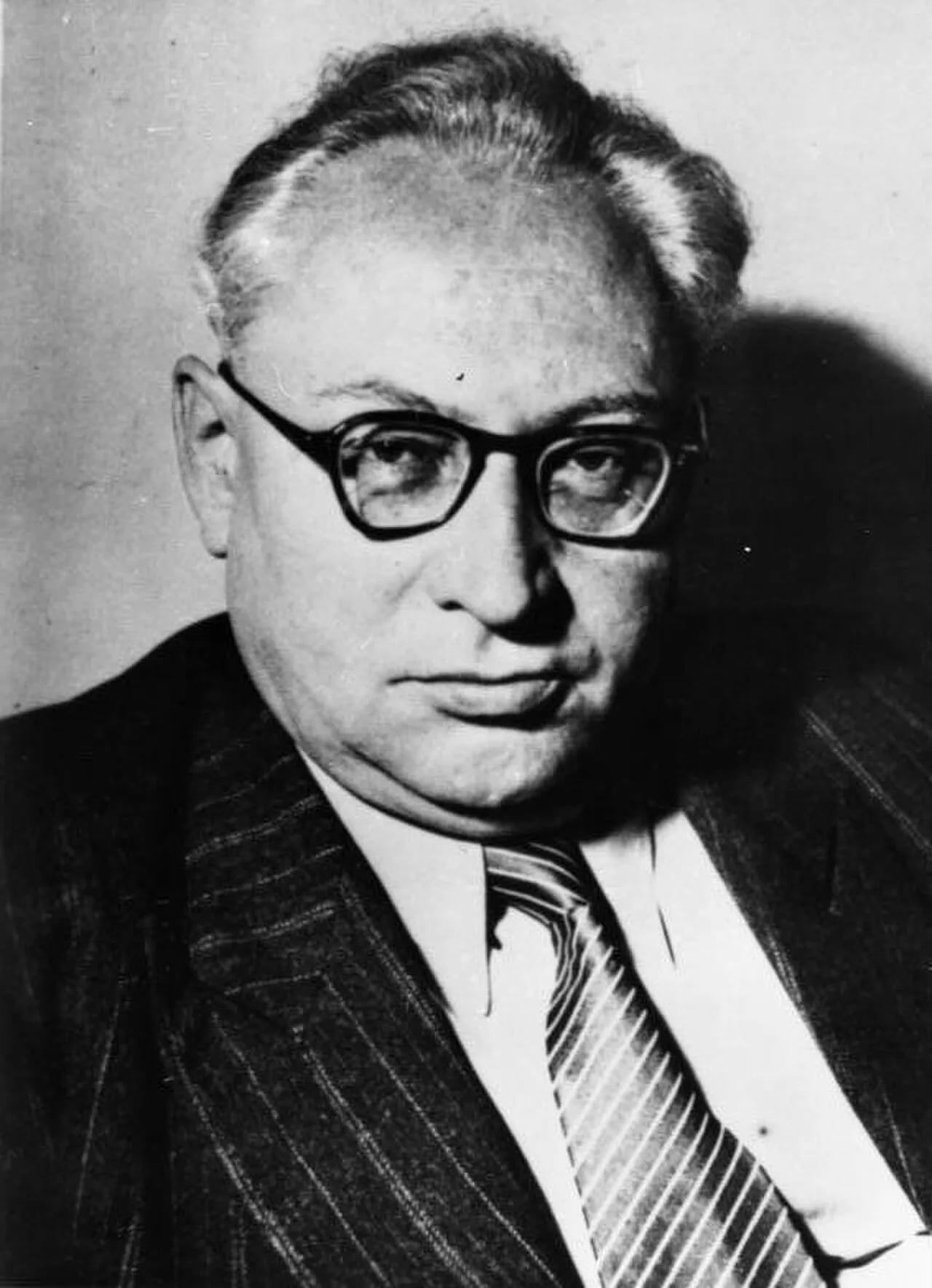Porträt von Erich Ollenhauer (1901–1963) – Gedenkseite