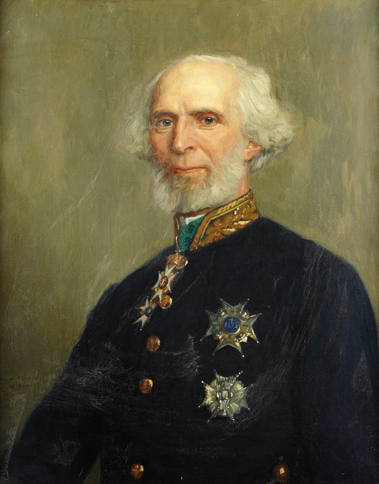 Portrait of Gustaf af Ugglas (1820–1895) – memorial page