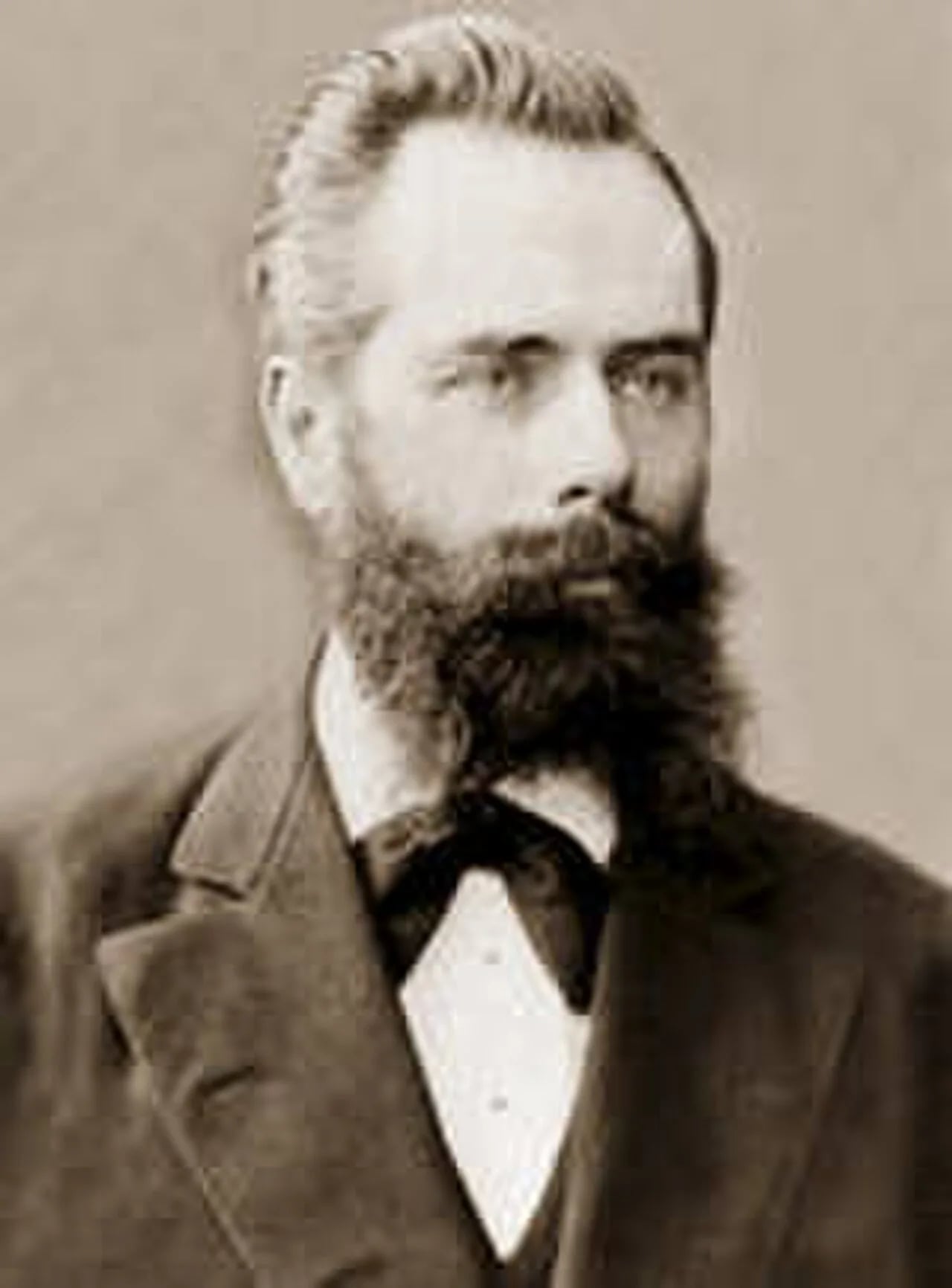 Porträt von Wilhelm Heinrich Uhland (1840–1907) – Gedenkseite