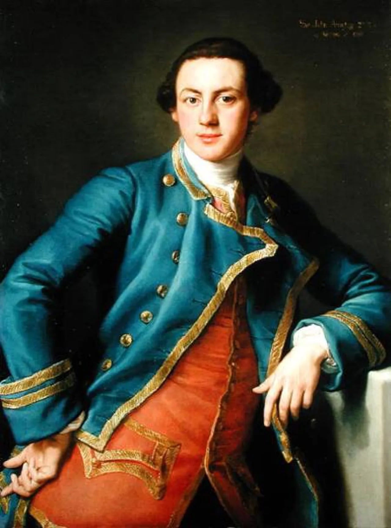 Portrait of John Armytage (1732–1758) – memorial page