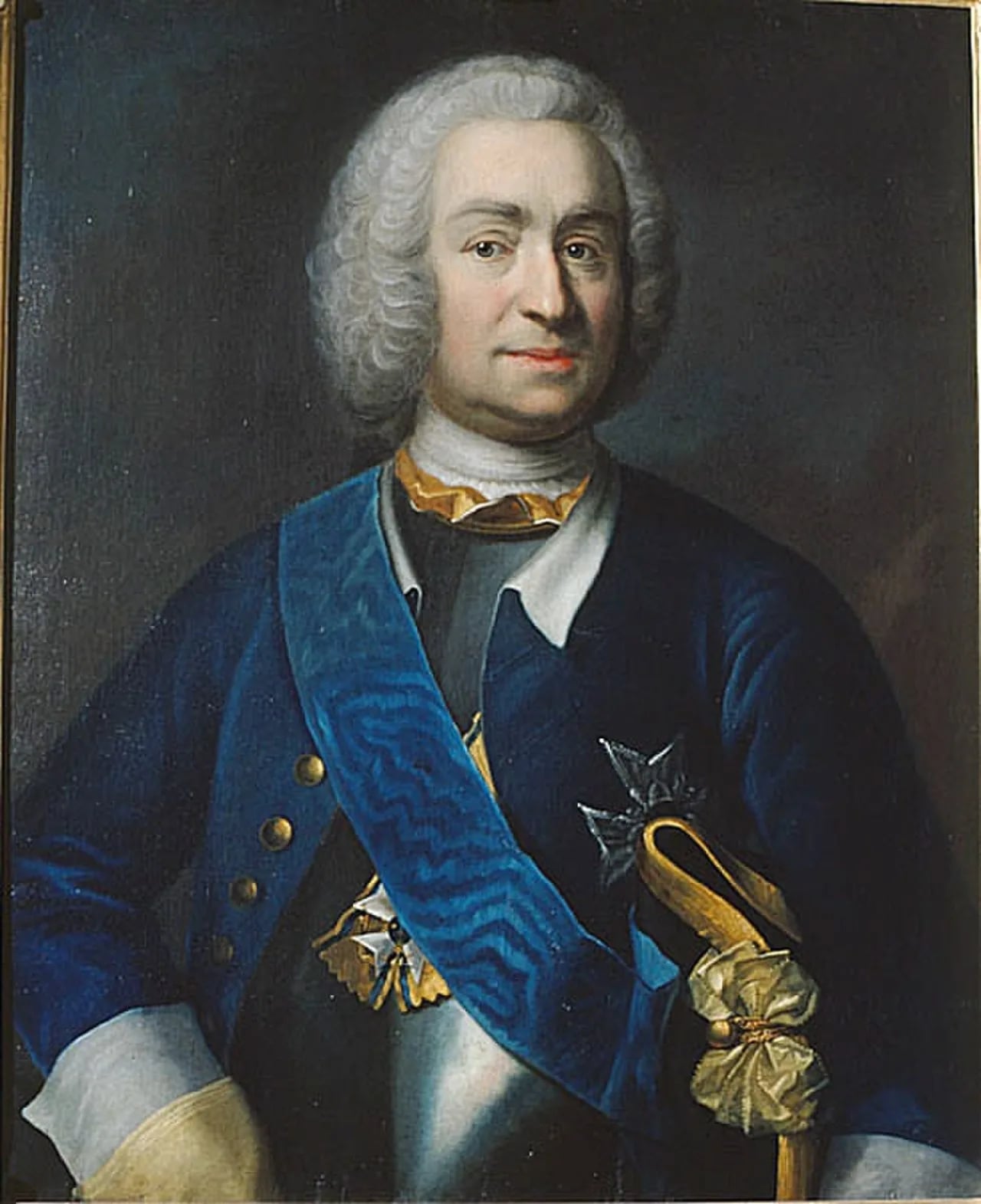 Portrait of Matthias Alexander von Ungern-Sternberg (1689–1763) – memorial page