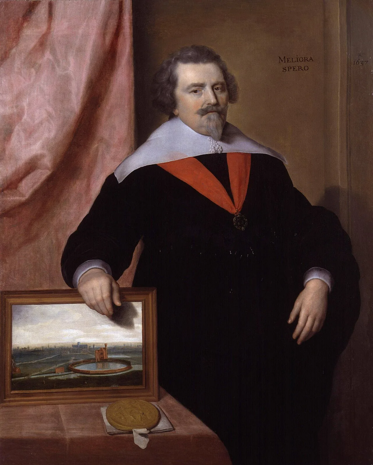Portrait of John Backhouse (1584–1649) – memorial page