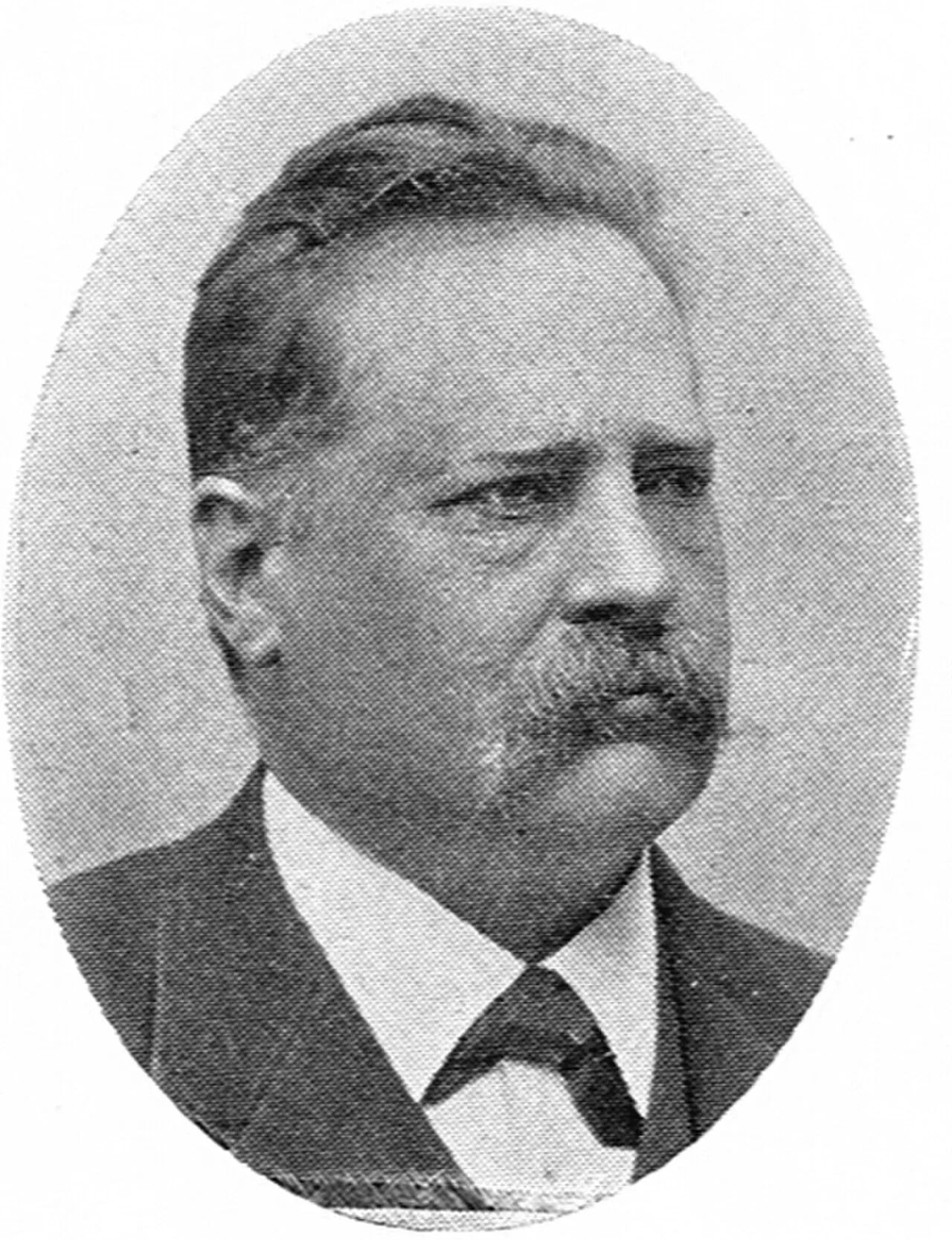 Portrait of Carl David Uppström (1846–1912) – memorial page