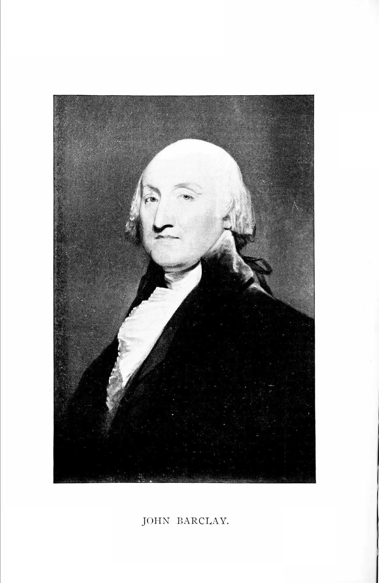 Portrait of John Barclay (1749–1824) – memorial page