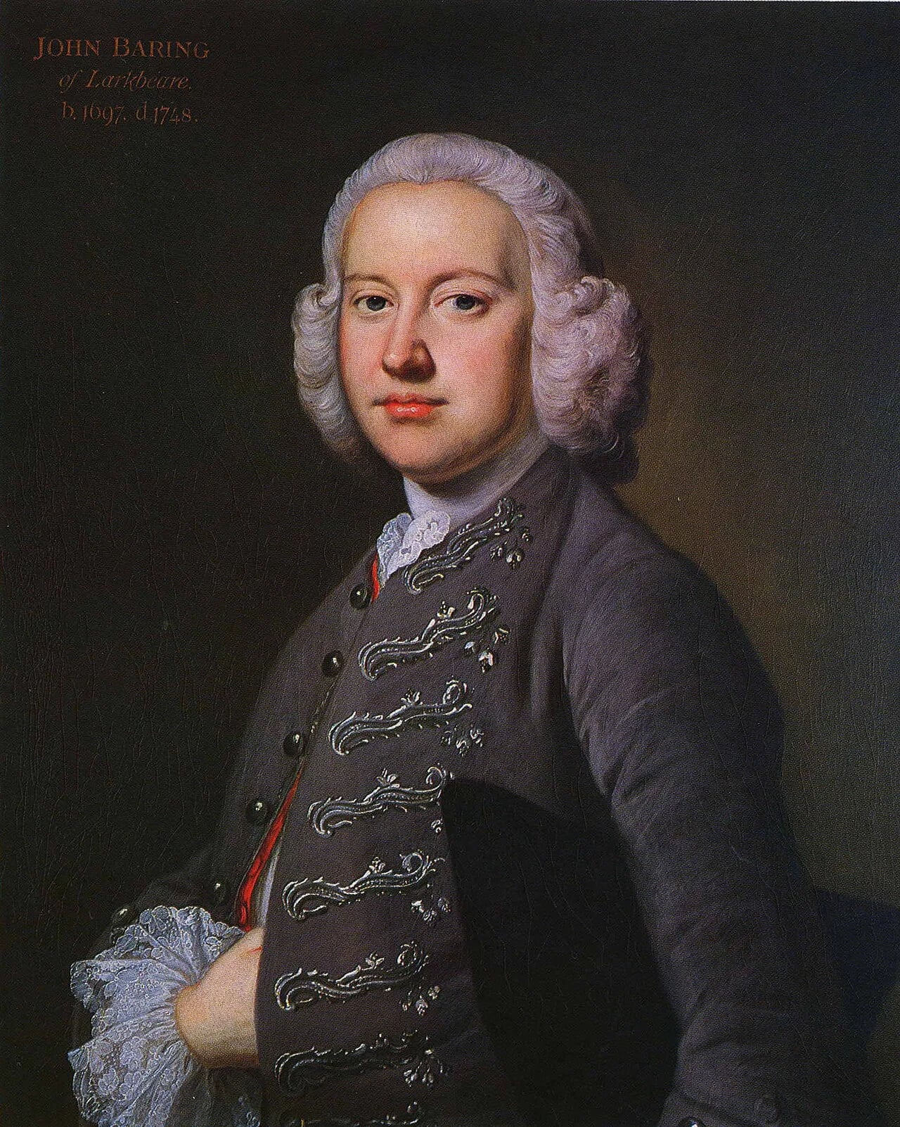 Porträt von John Baring (1697–1748) – Gedenkseite