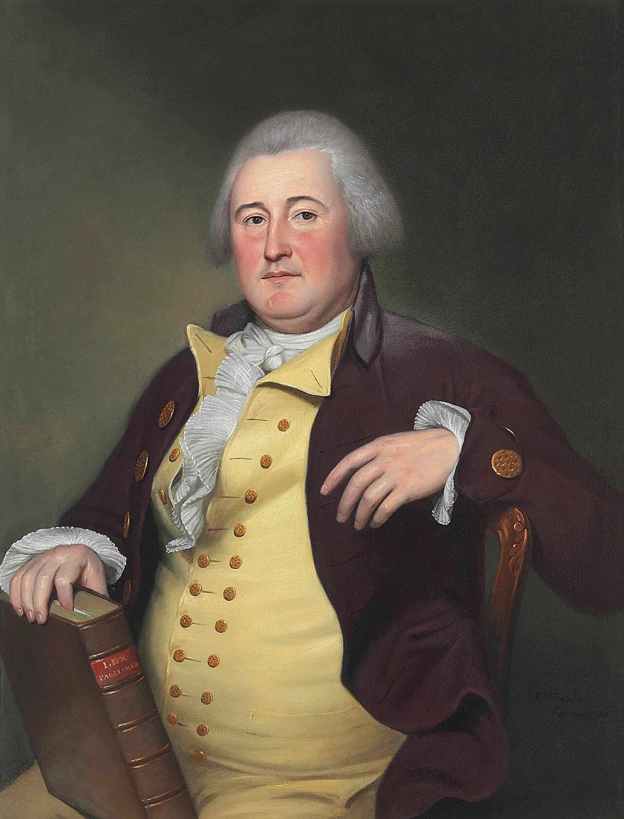 Porträt von John Berrien (1711–1772) – Gedenkseite