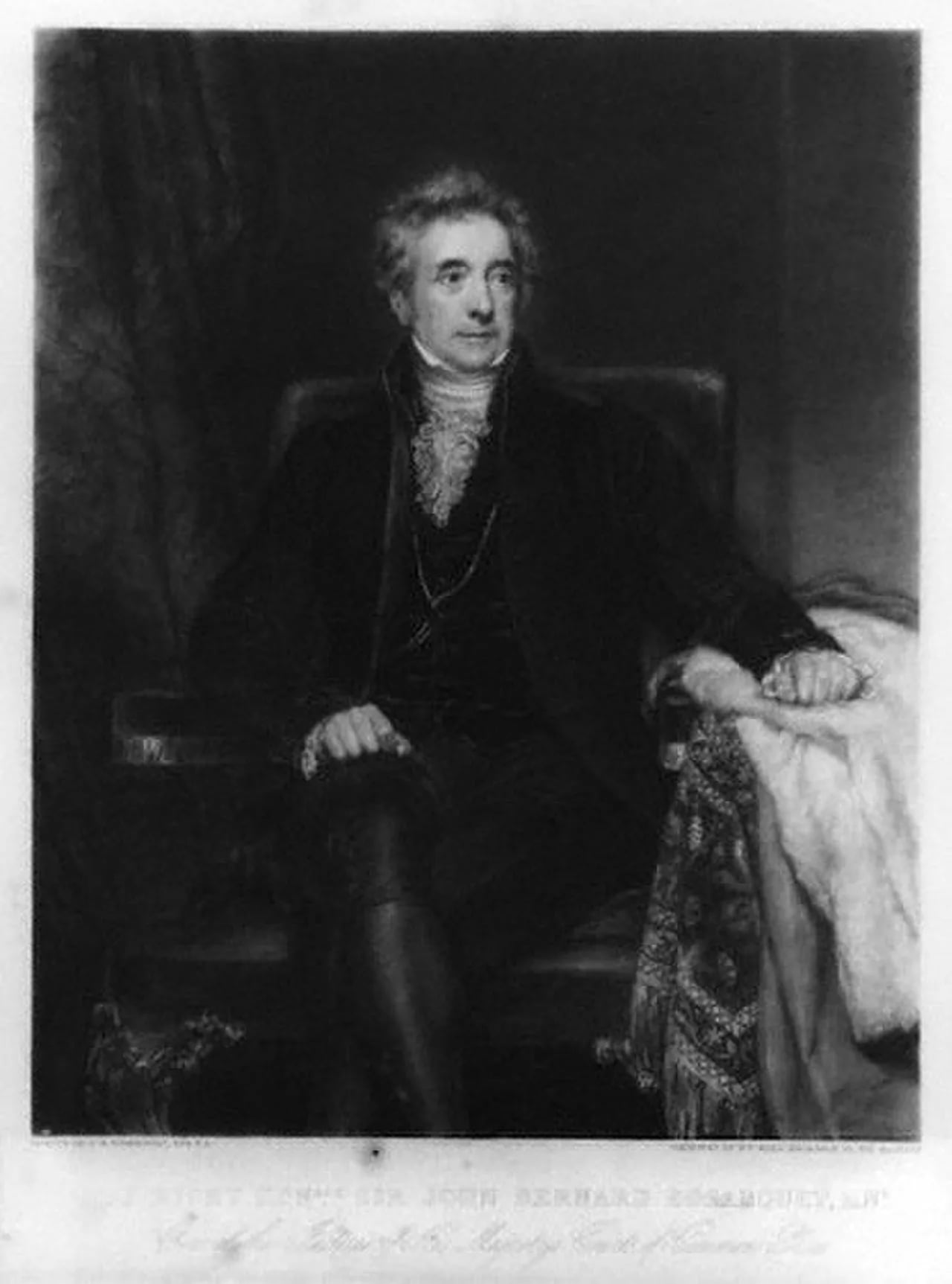 Porträt von John Bosanquet (1773–1847) – Gedenkseite