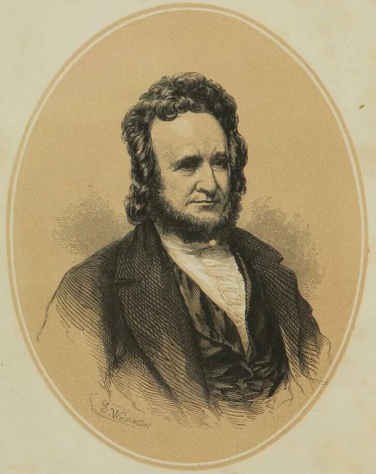 Porträt von John Bovee Dods (1795–1872) – Gedenkseite