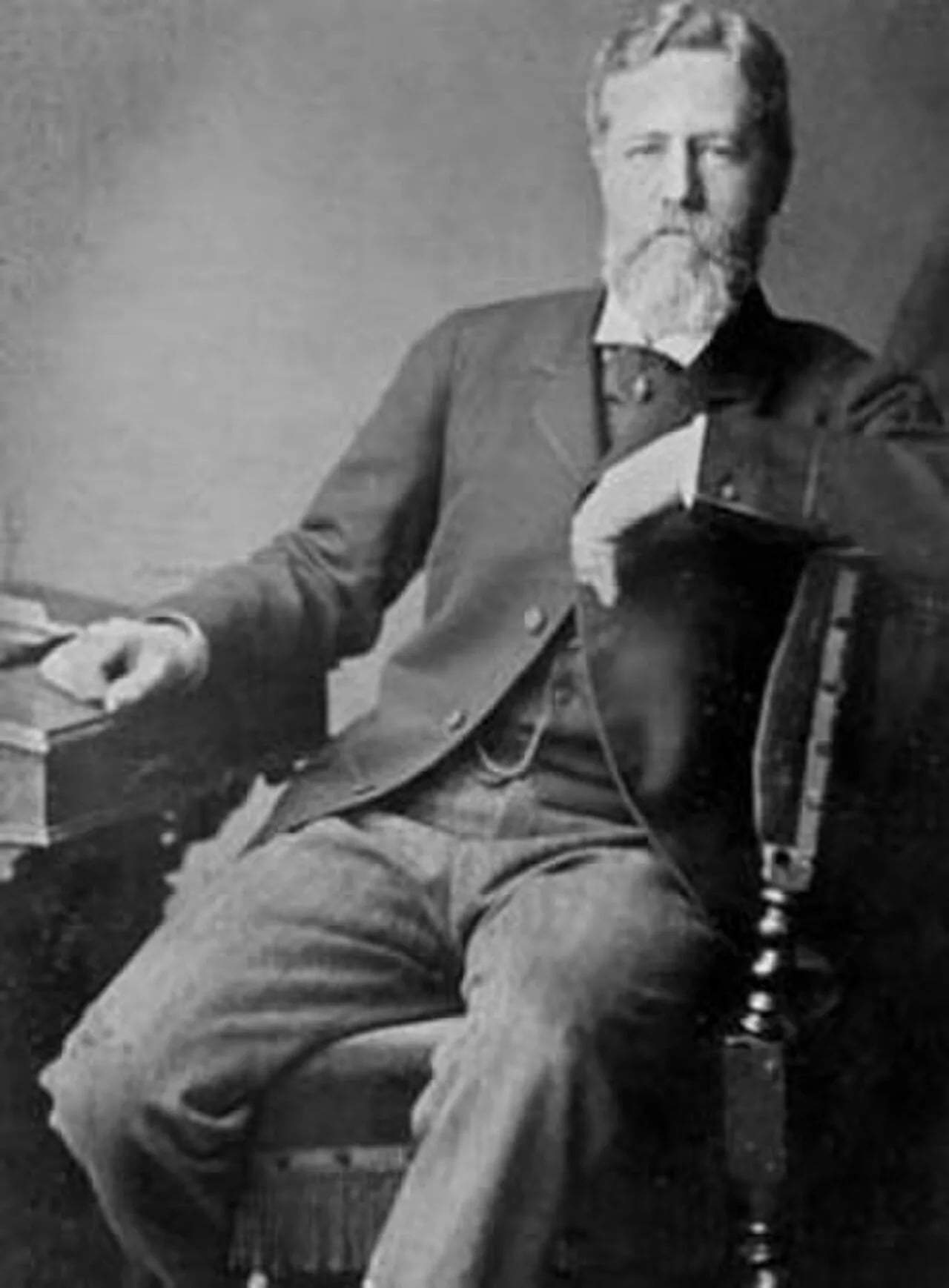 Portrait of John Bramston (1832–1921) – memorial page