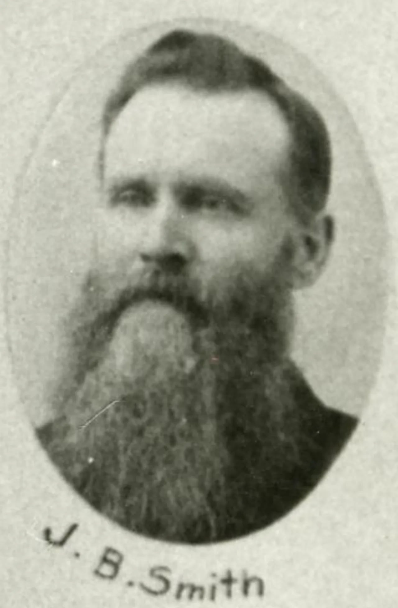 Portrait of John Brown Smith (1837–1917) – memorial page