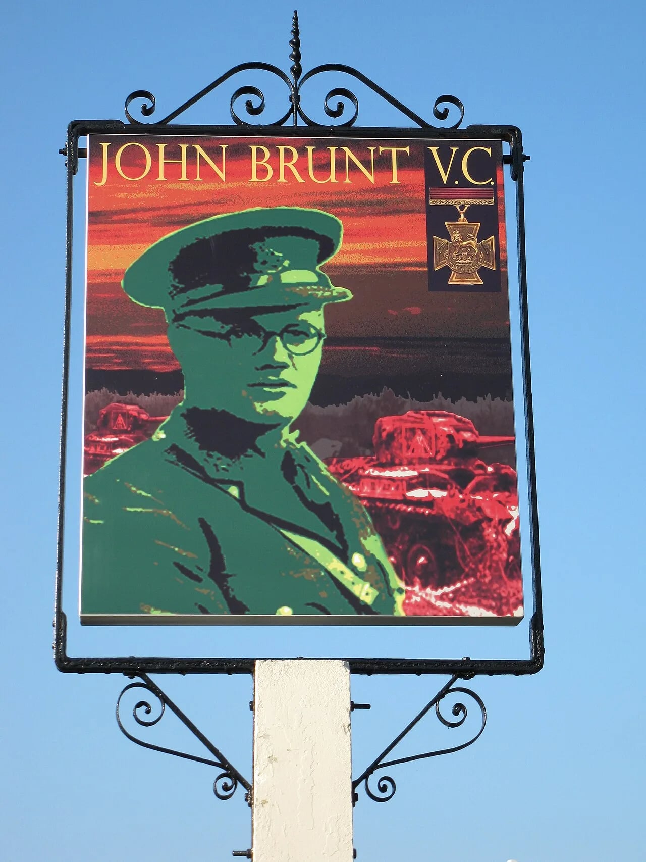 Portrait of John Brunt (1922–1944) – memorial page
