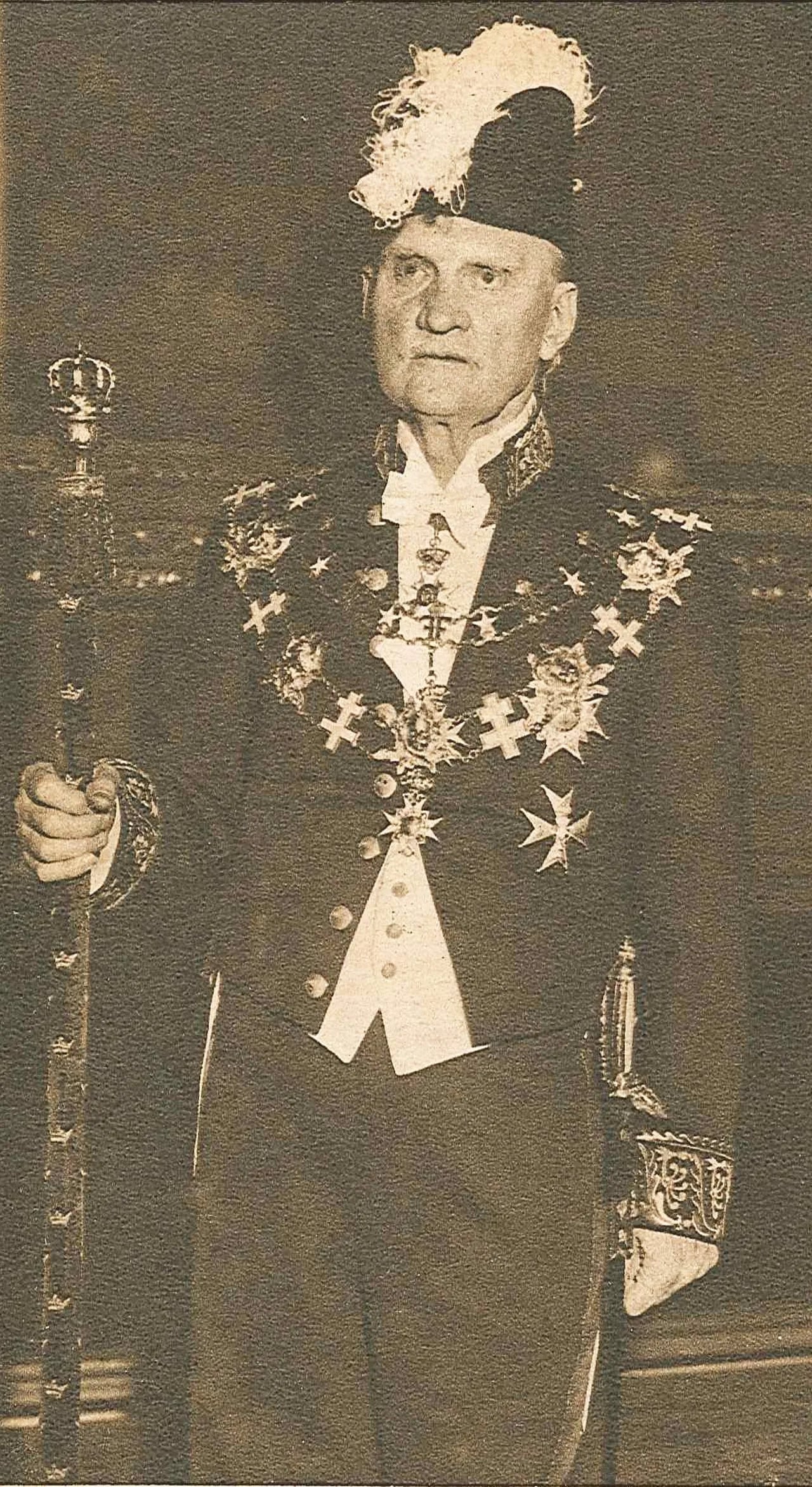 Porträt von Axel Vennersten (1863–1948) – Gedenkseite