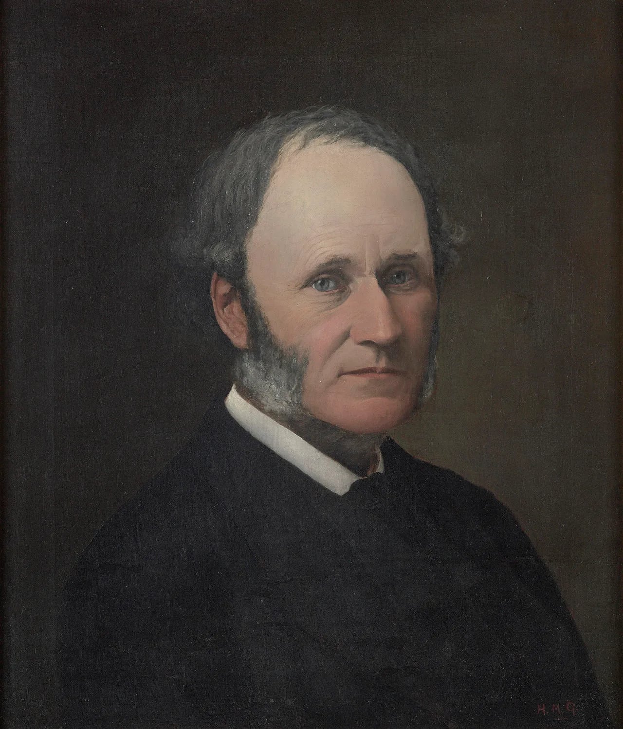 Porträt von John Buchanan (1819–1898) – Gedenkseite