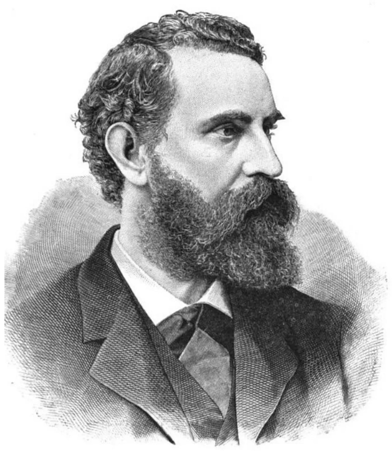 Porträt von John C. Moss (1838–1892) – Gedenkseite