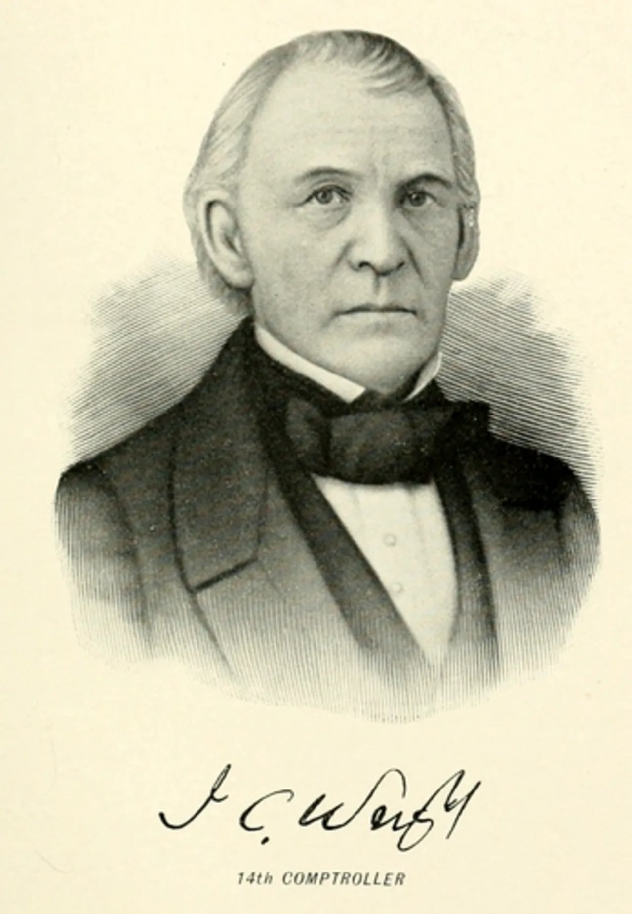 Porträt von John C. Wright (1801–1862) – Gedenkseite