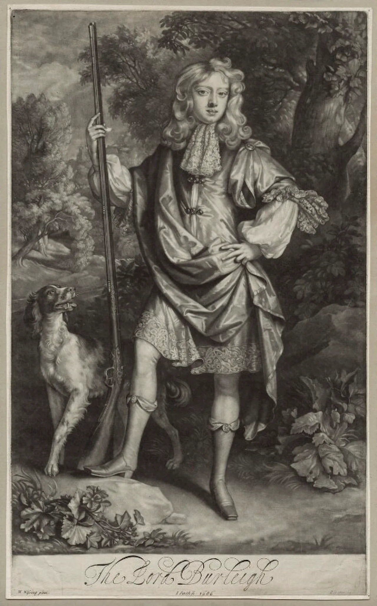 Portrait of John Cecil, 6. Earl of Exeter (1674–1721) – memorial page