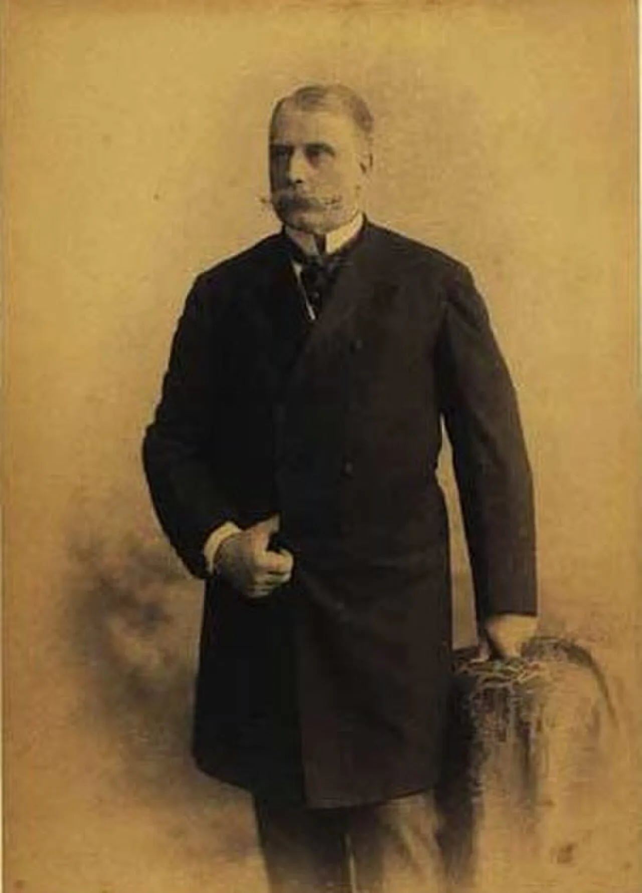 Portrait of Emil Vind (1829–1906) – memorial page