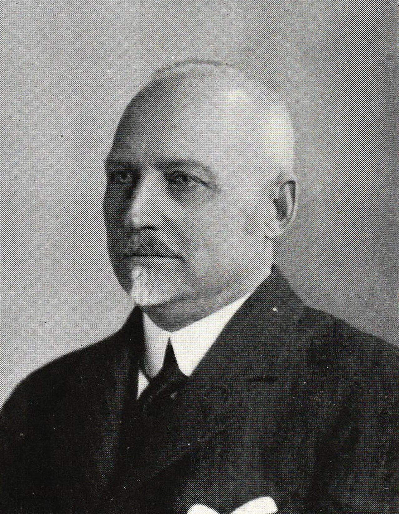 Porträt von Axel Vindahl (1866–1950) – Gedenkseite