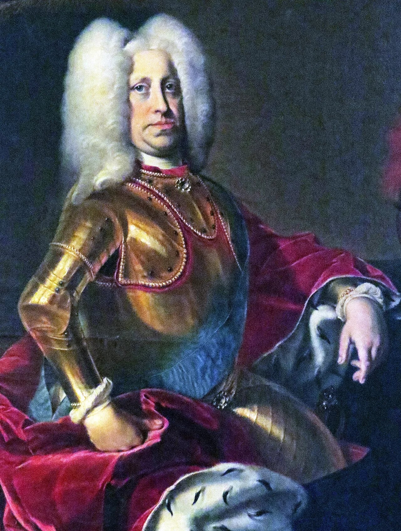Portrait of Christian August von Schleswig-Holstein-Gottorf (1673–1726) – memorial page