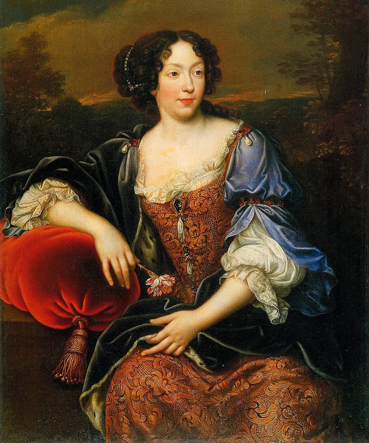 Porträt von Élisabeth Marguerite d'Orléans (1646–1696) – Gedenkseite