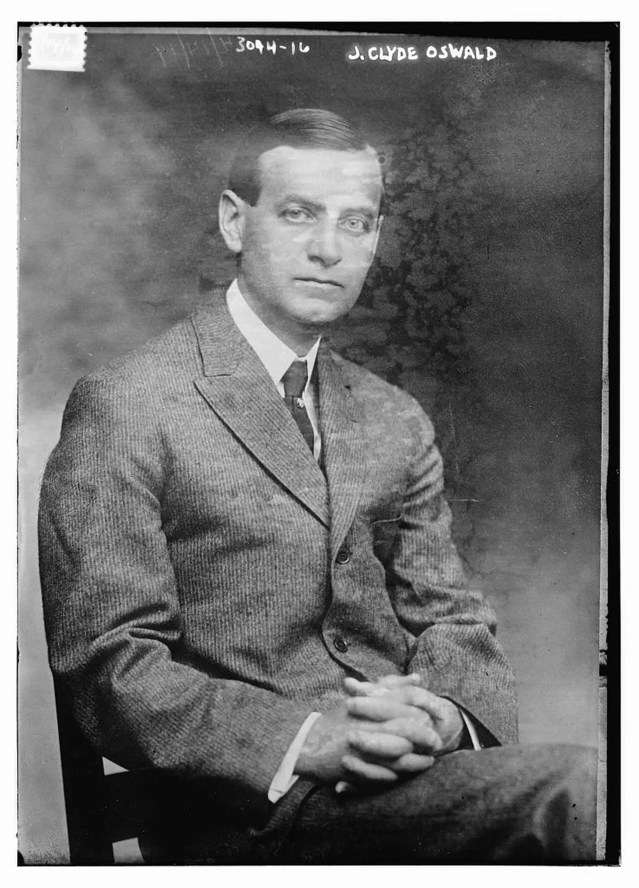 Porträt von John Clyde Oswald (1872–1938) – Gedenkseite