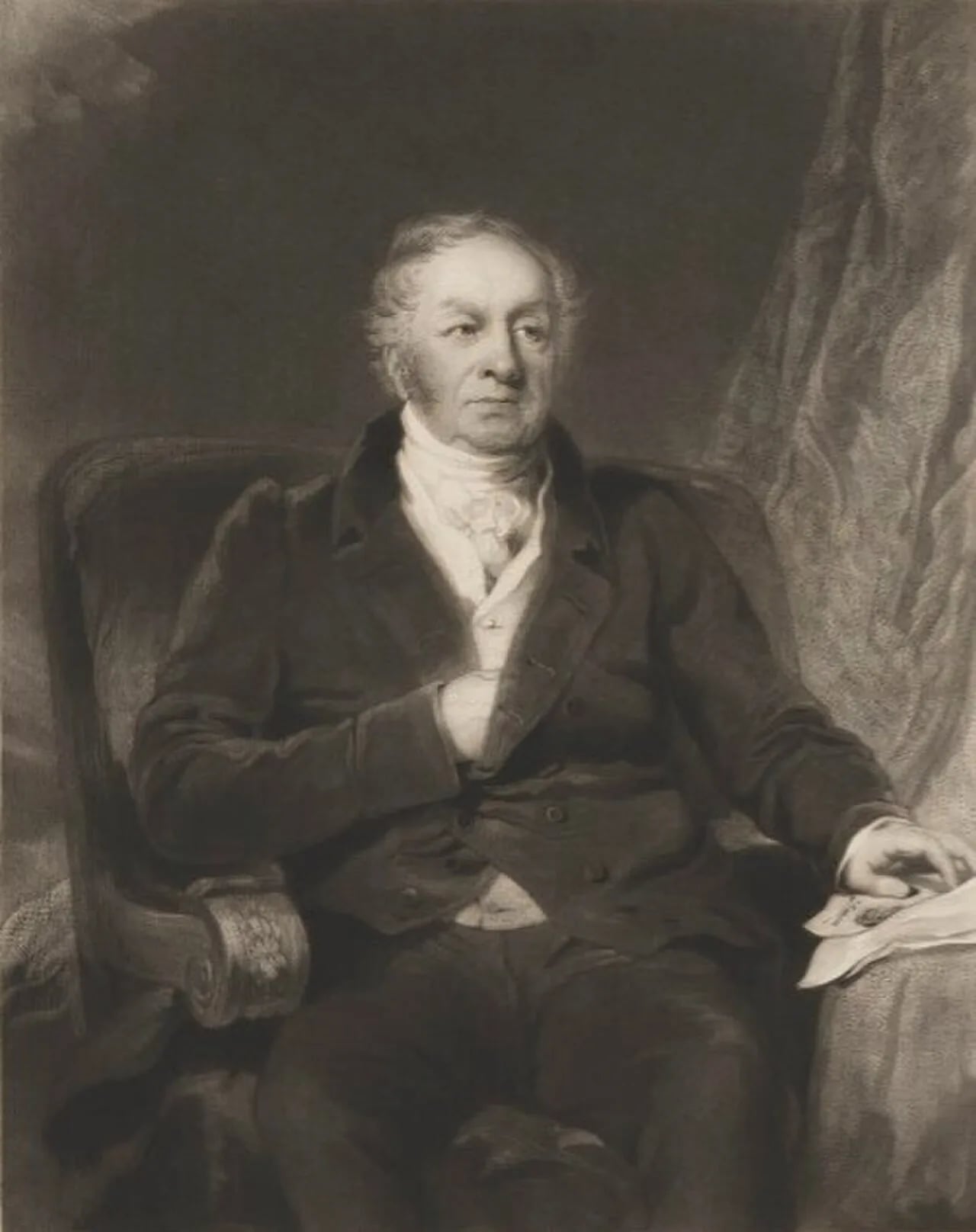 Portrait of John Cocks, 1st Earl Somers (1760–1841) – memorial page