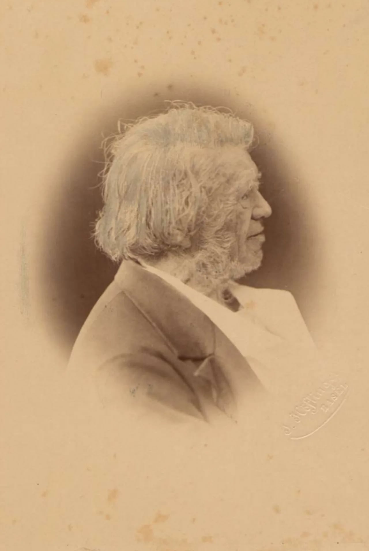 Porträt von Franz Dorotheus Gerlach (1793–1876) – Gedenkseite