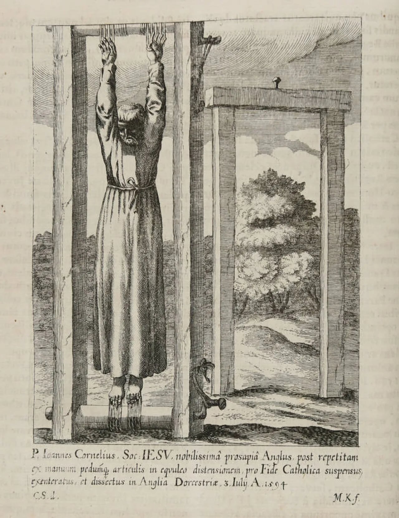 Portrait of John Cornelius (1557–1594) – memorial page