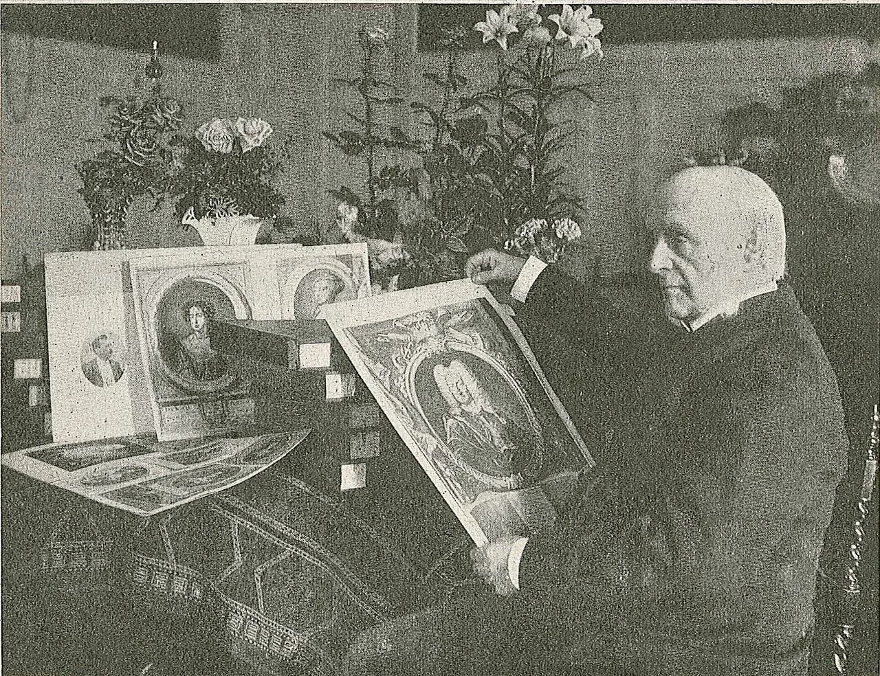 Porträt von Bernhard Wadström (1831–1918) – Gedenkseite