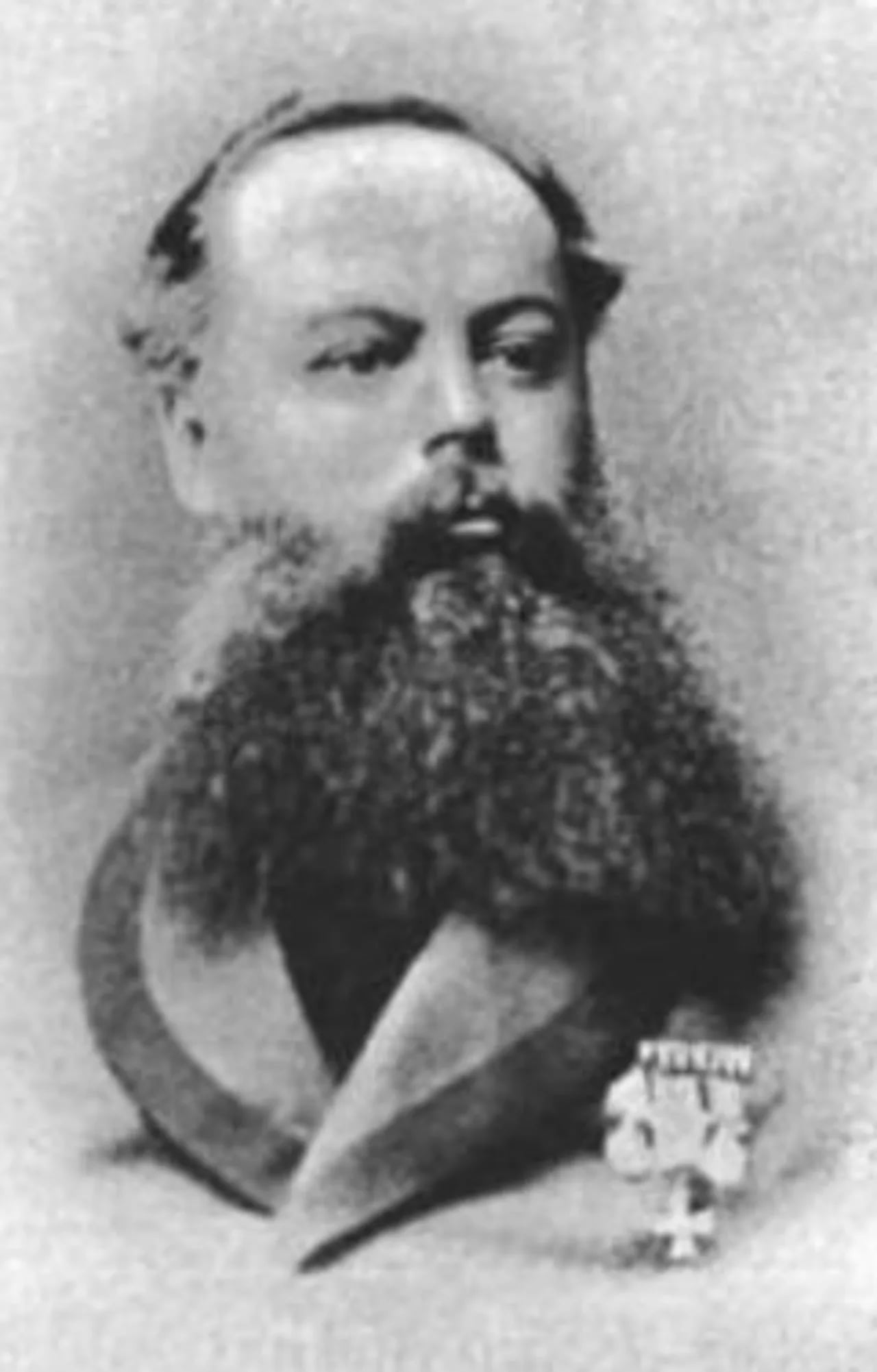 Porträt von John Daunt (1832–1886) – Gedenkseite