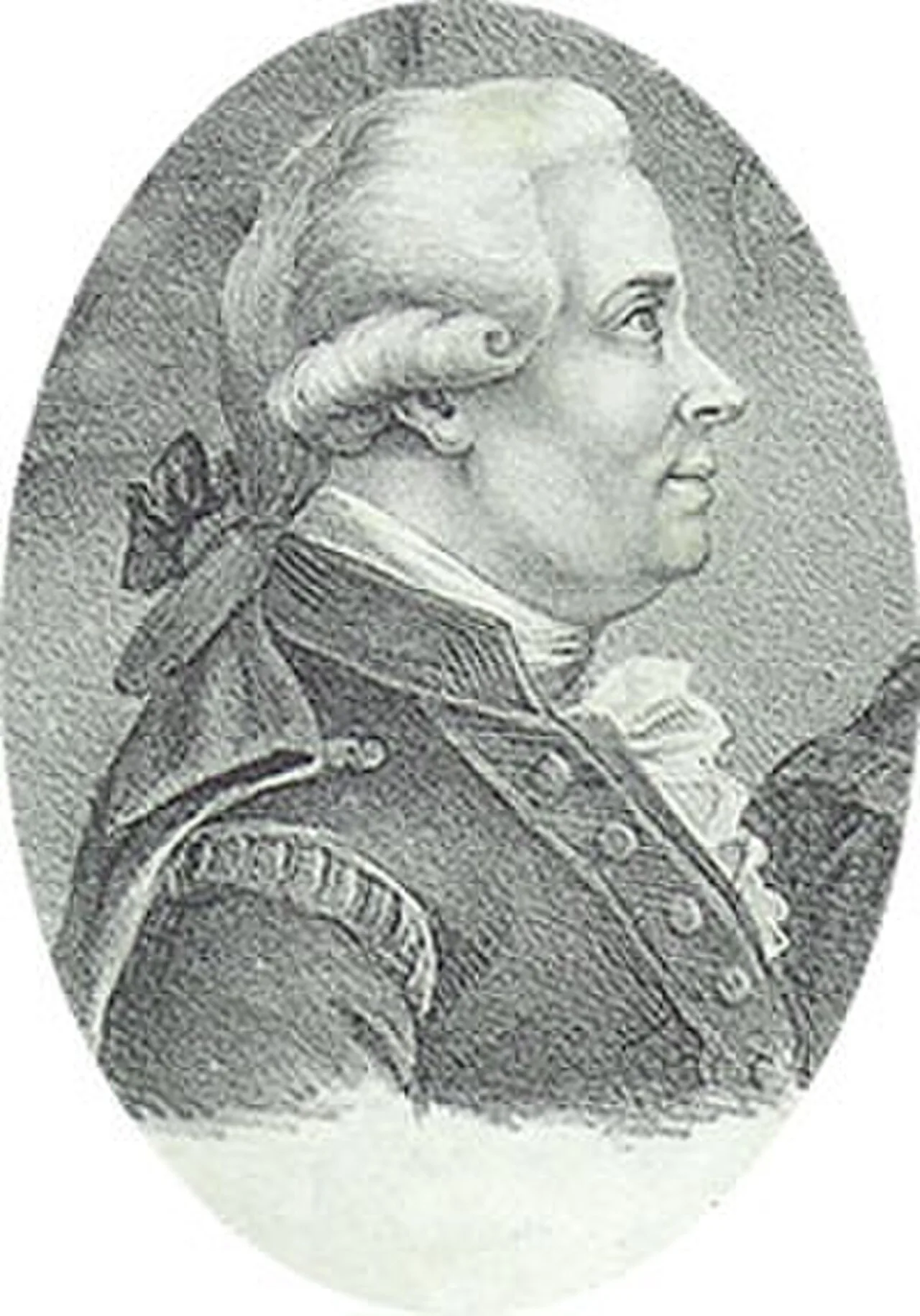 Porträt von Johan Gustav Wahlbom (1724–1808) – Gedenkseite