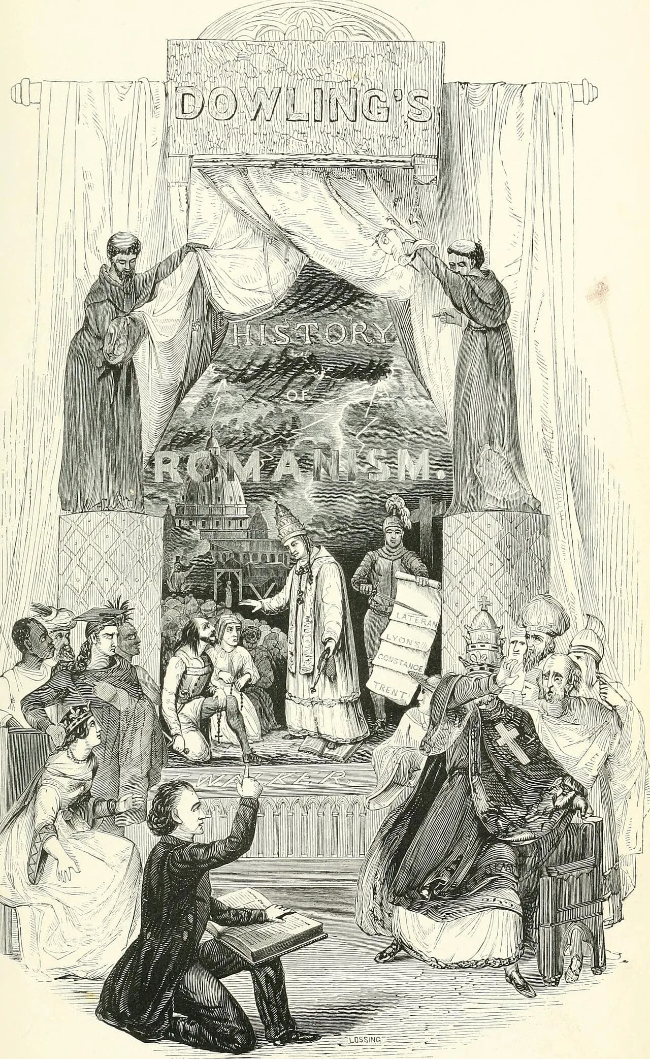 Porträt von John Dowling (1807–1878) – Gedenkseite