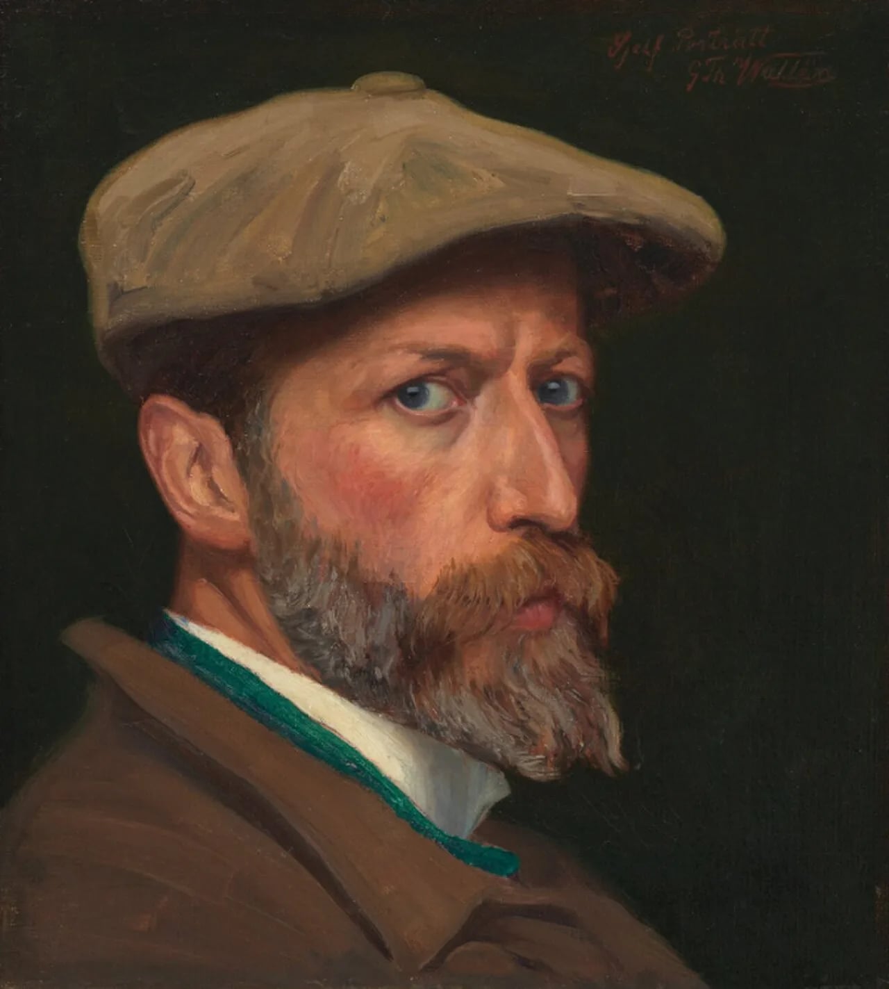 Portrait of Gustaf Theodor Wallén (1860–1948) – memorial page
