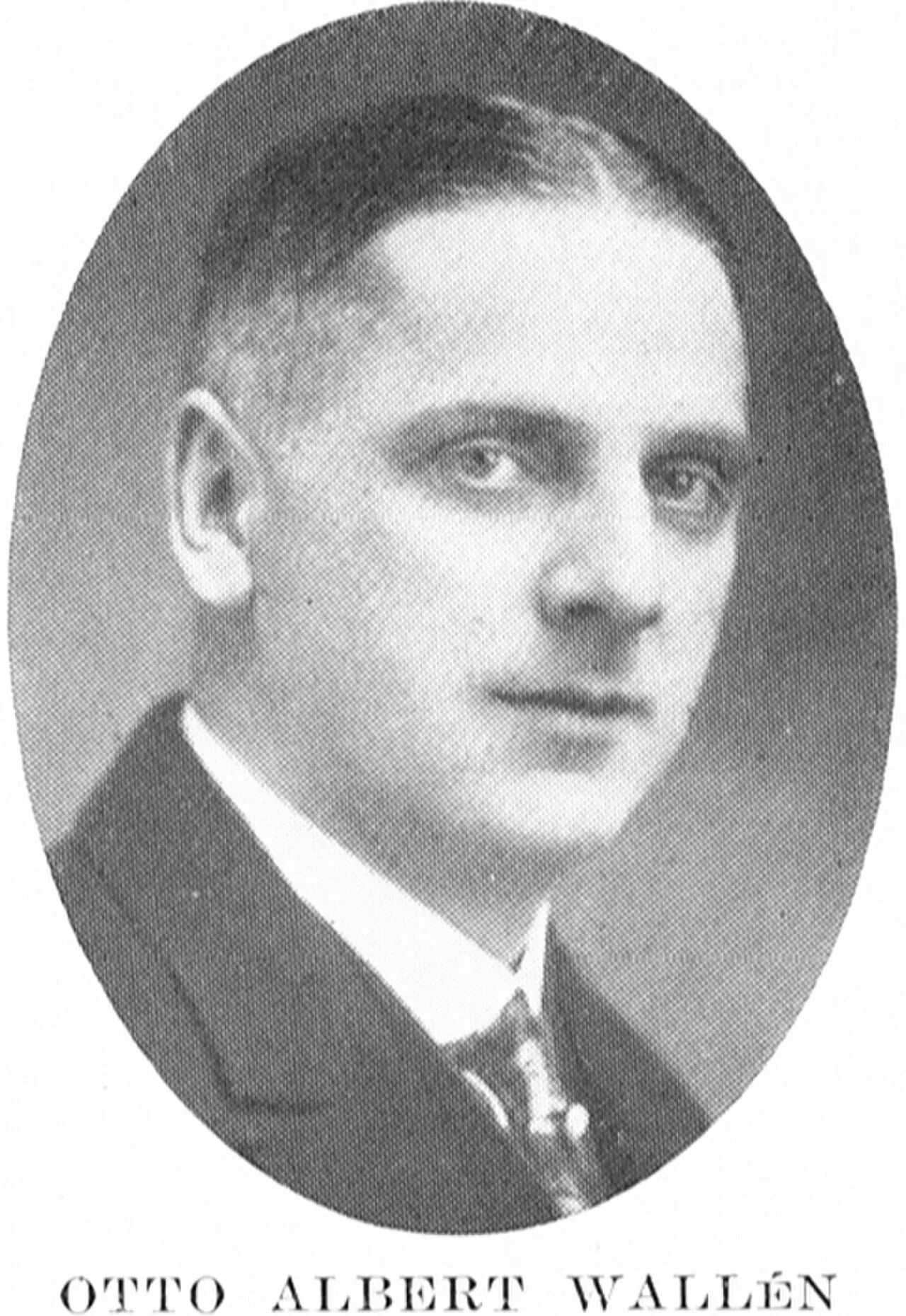 Porträt von Otto Wallén (1885–1954) – Gedenkseite