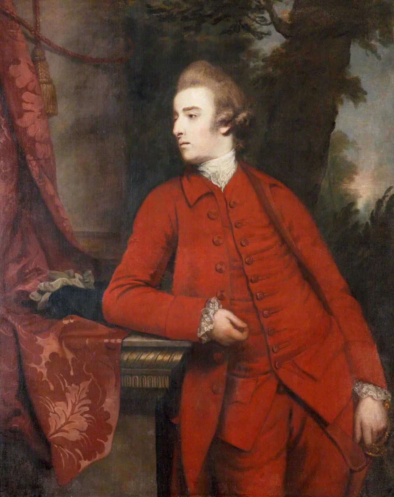 Portrait of John Dyke Acland (1746–1778) – memorial page