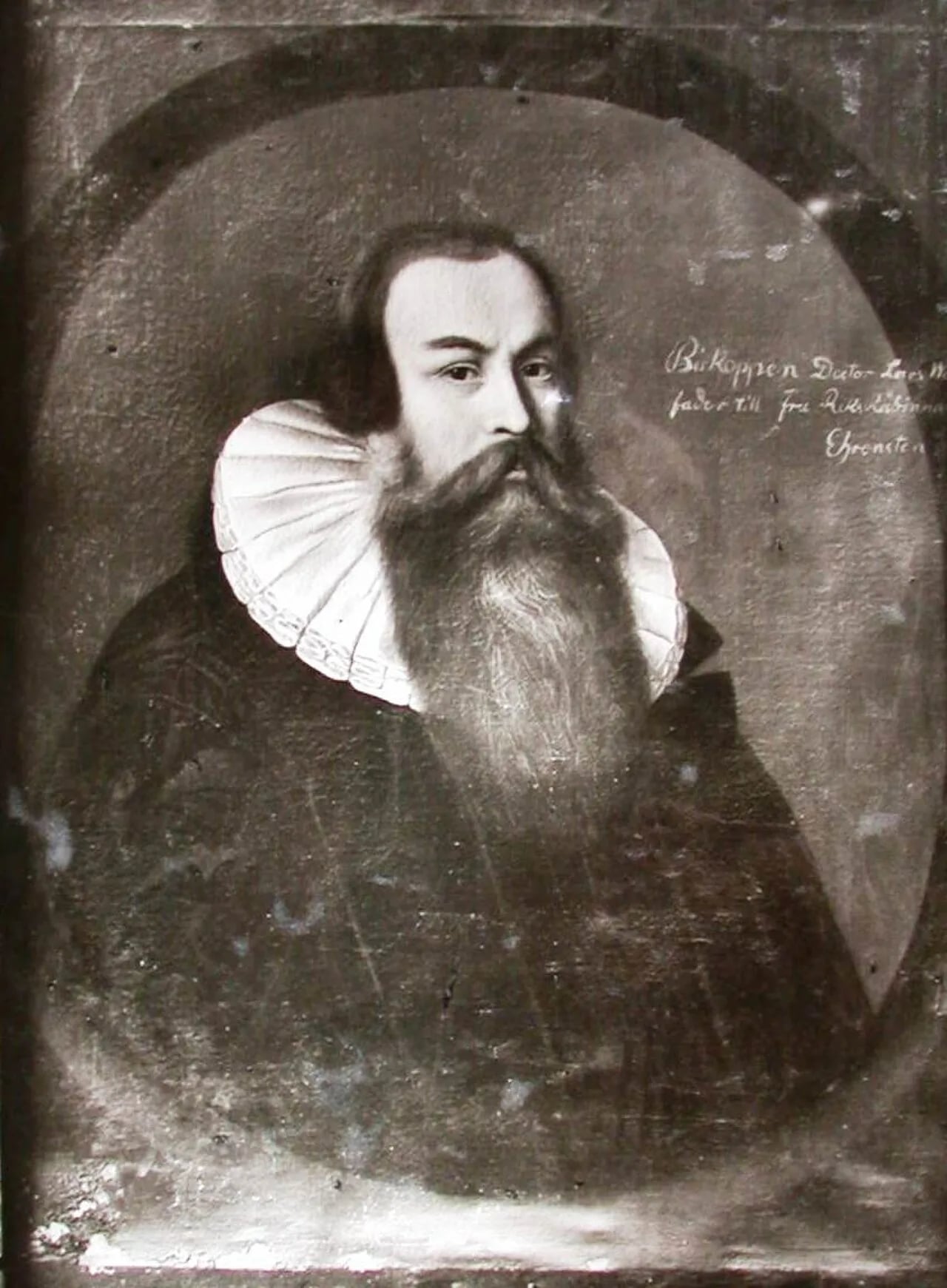 Porträt von Laurentius Olai Wallius (1588–1638) – Gedenkseite