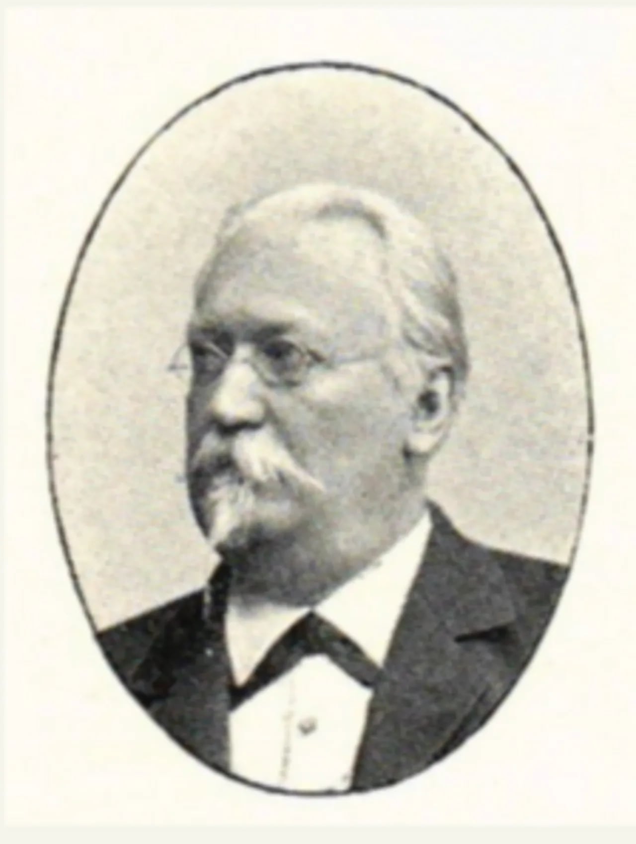 Porträt von Ernst Wallmark (1834–1910) – Gedenkseite