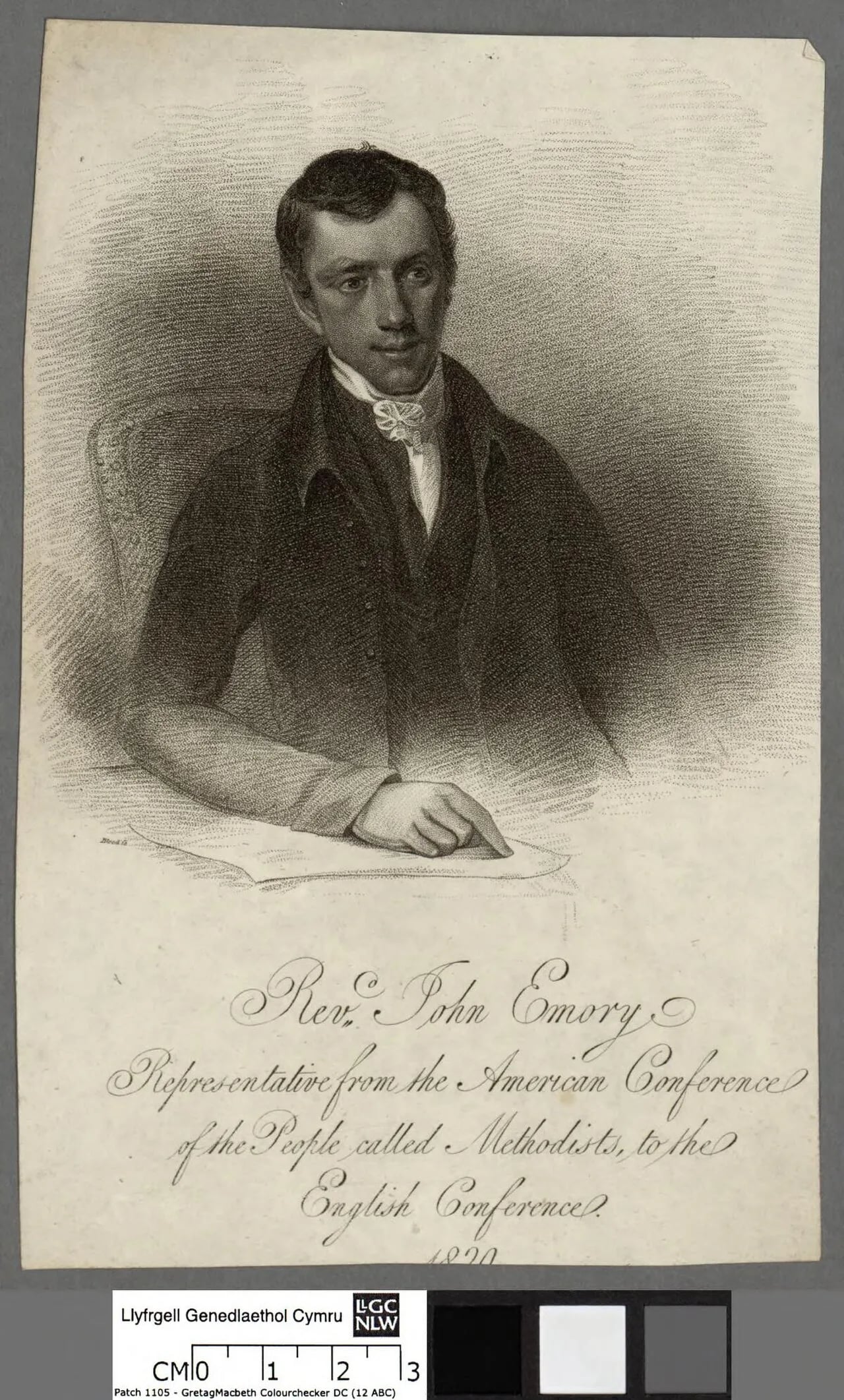 Portrait of John Emory (1789–1835) – memorial page
