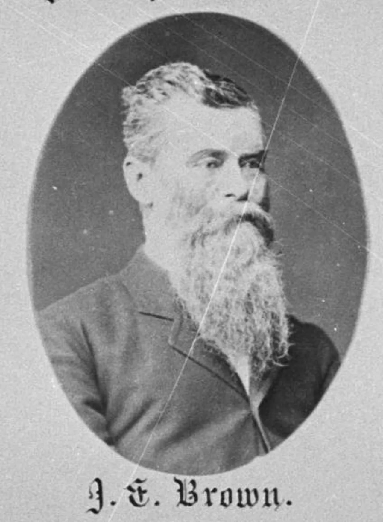 Porträt von John Evans Brown (1827–1895) – Gedenkseite