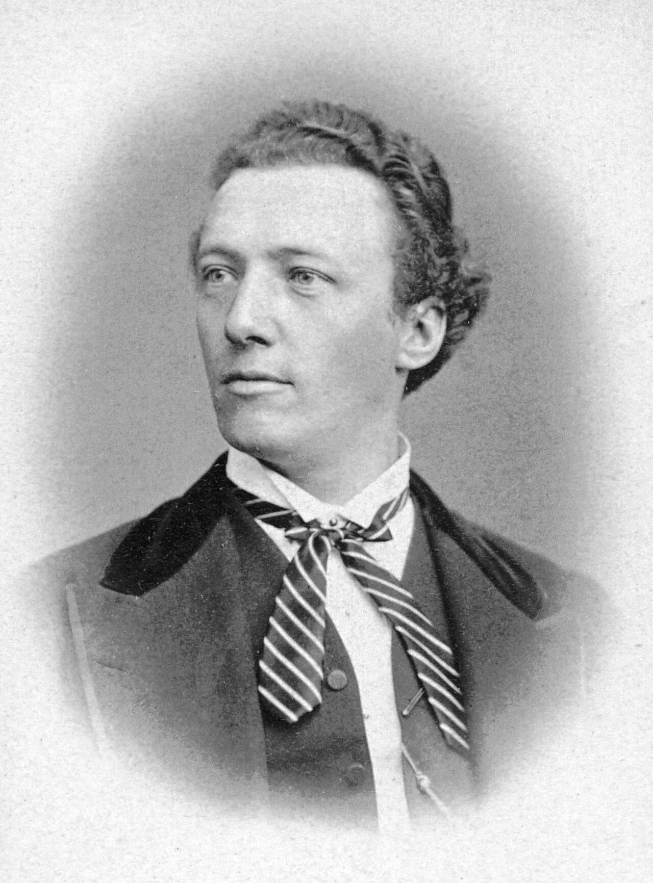 Porträt von August Warberg (1842–1915) – Gedenkseite