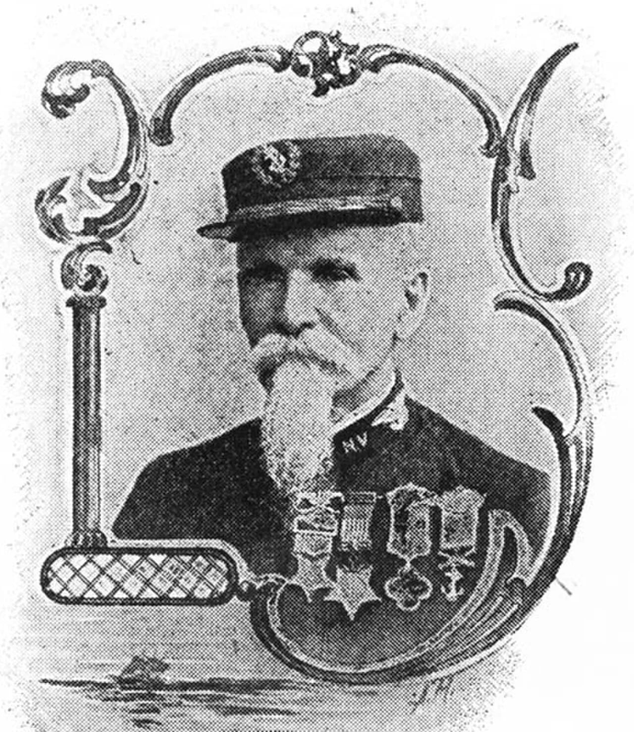 Portrait of John F. Mackie (1835–1910) – memorial page