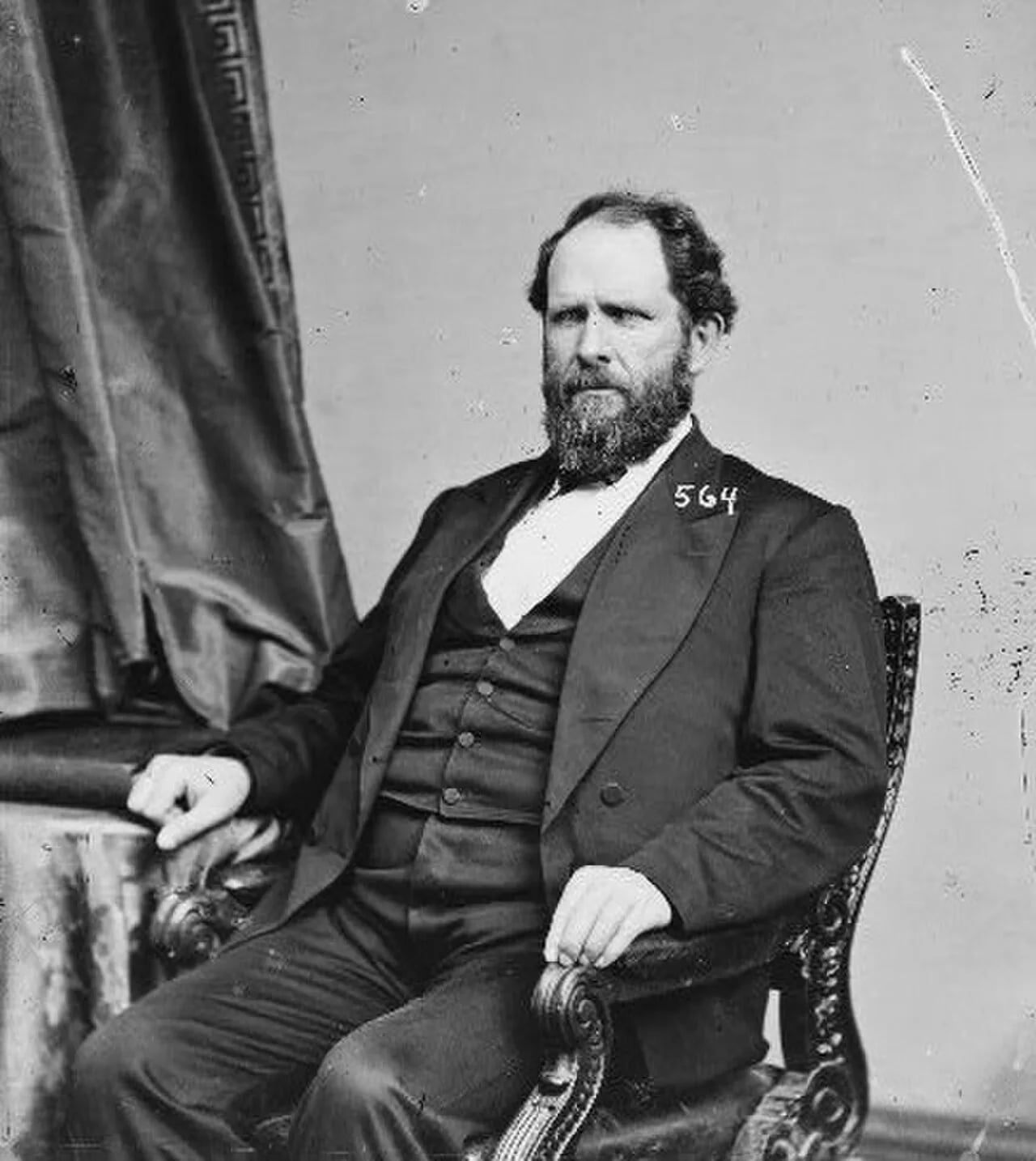 Portrait of John F. McKinney (1827–1903) – memorial page
