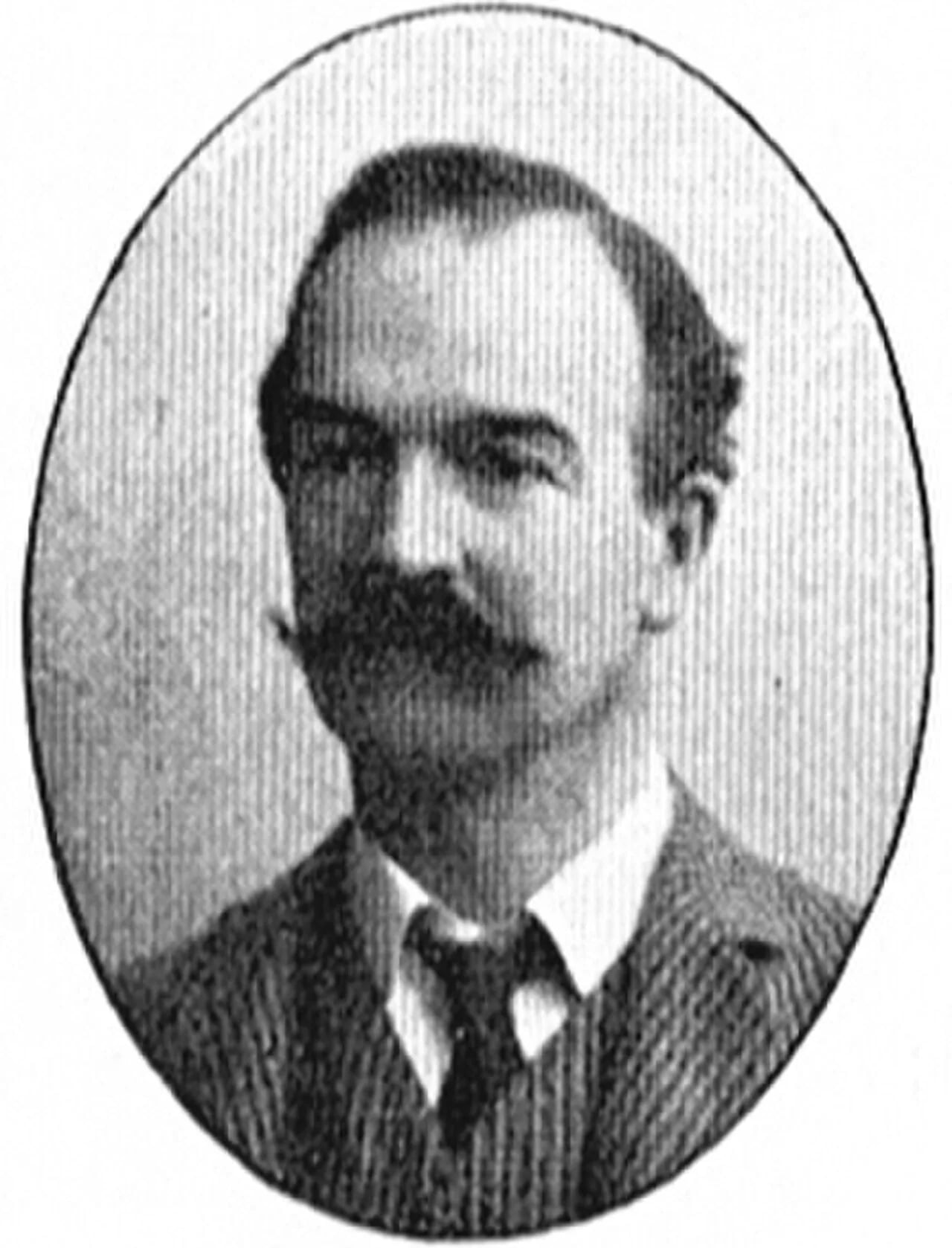 Porträt von Richard Warholm (1857–1942) – Gedenkseite