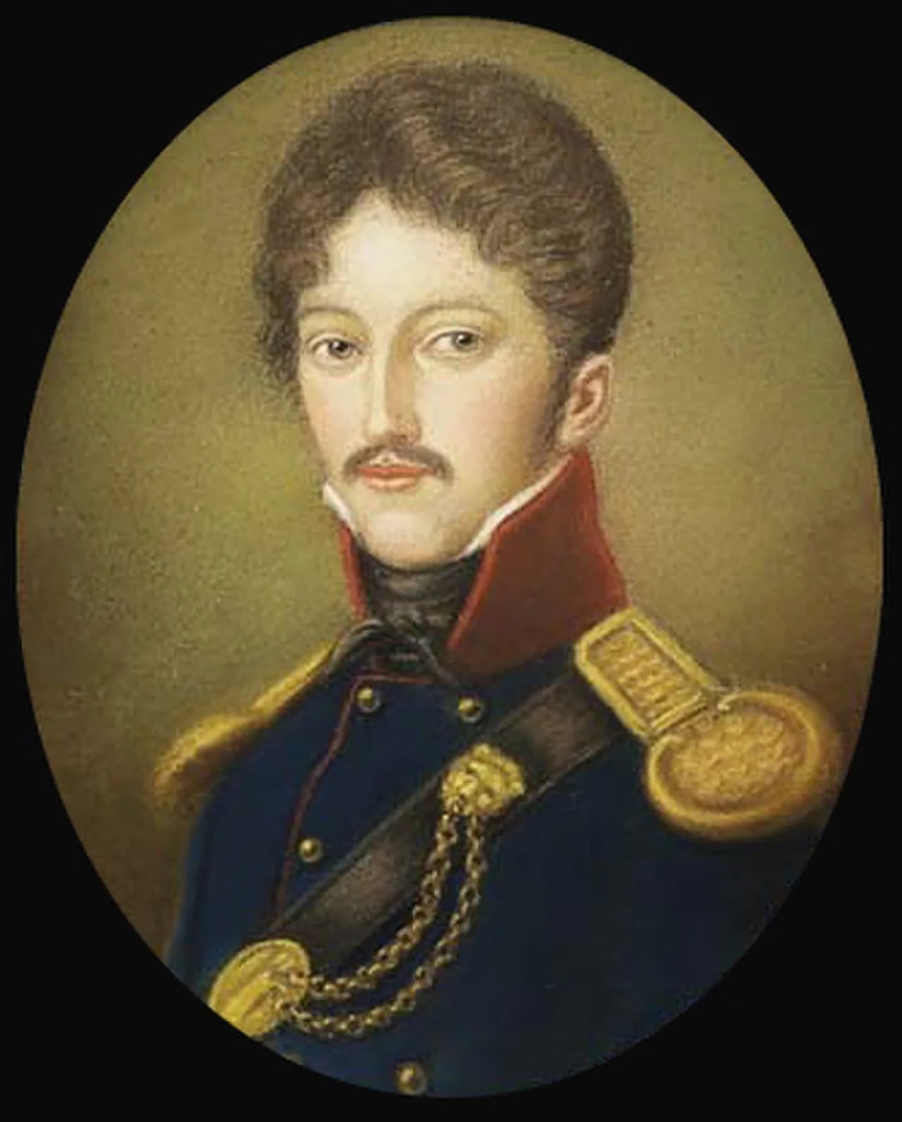 Porträt von Theodor Körner (1791–1813) – Gedenkseite