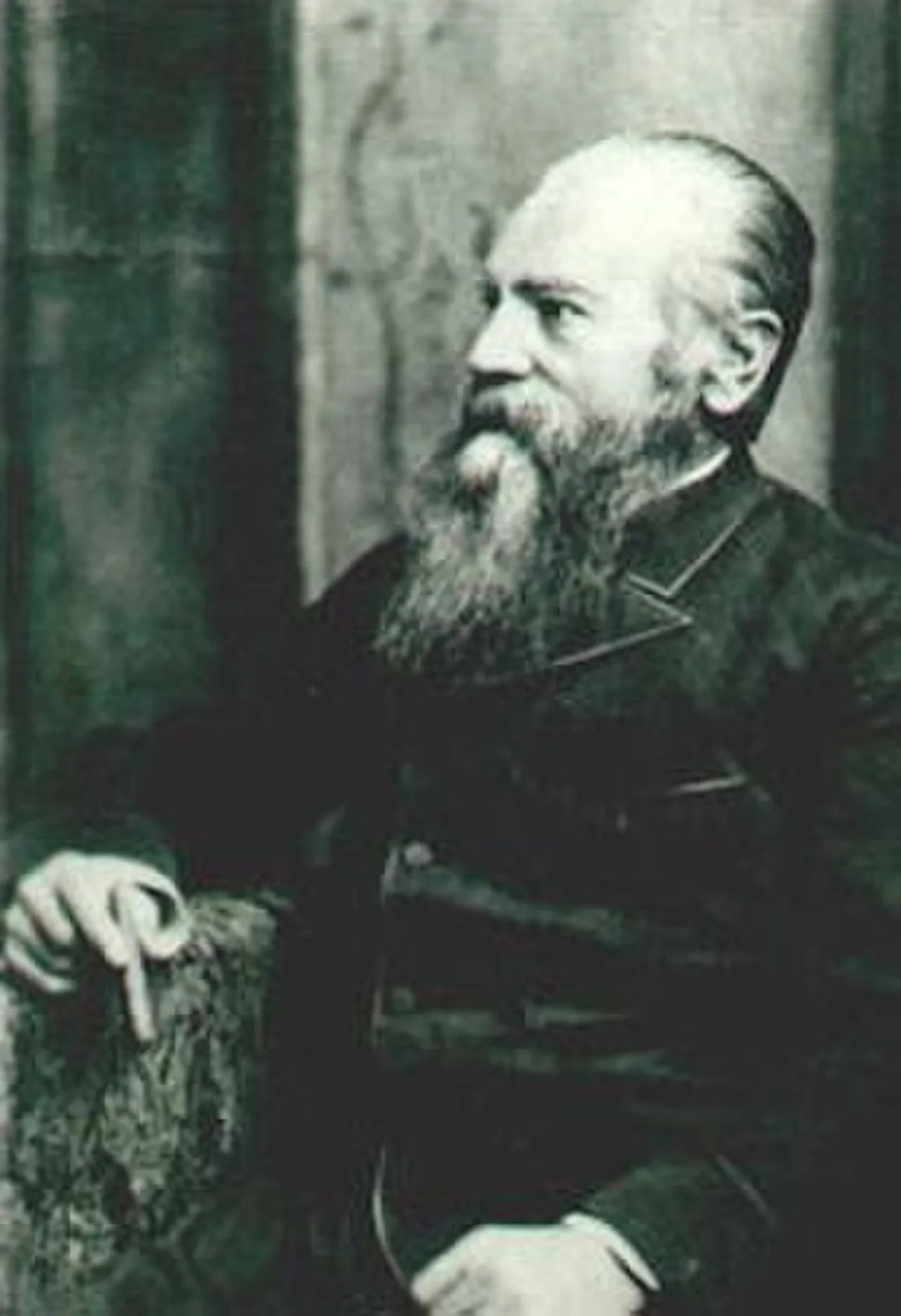 Portrait of John G. Cullmann (1823–1895) – memorial page