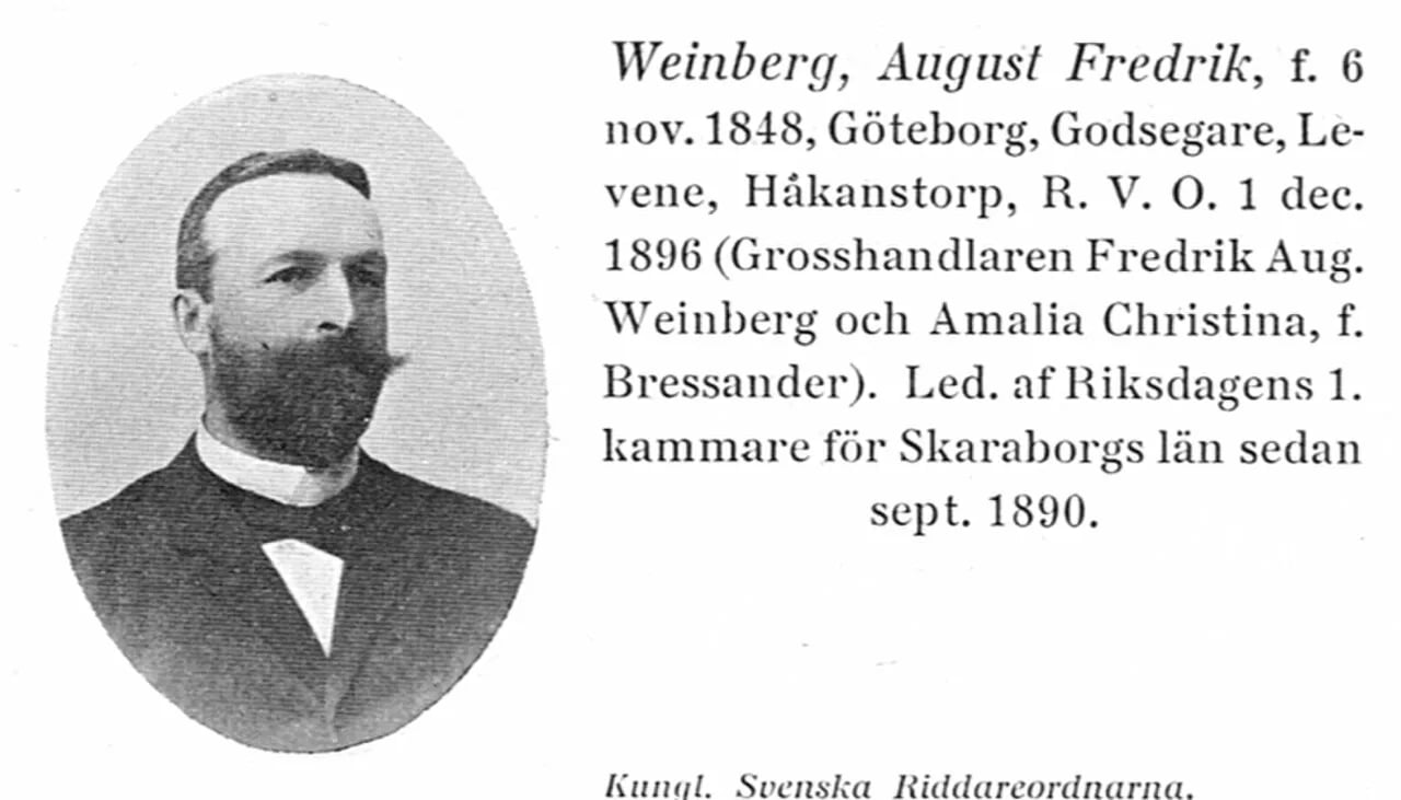 Porträt von August Weinberg (1848–1916) – Gedenkseite