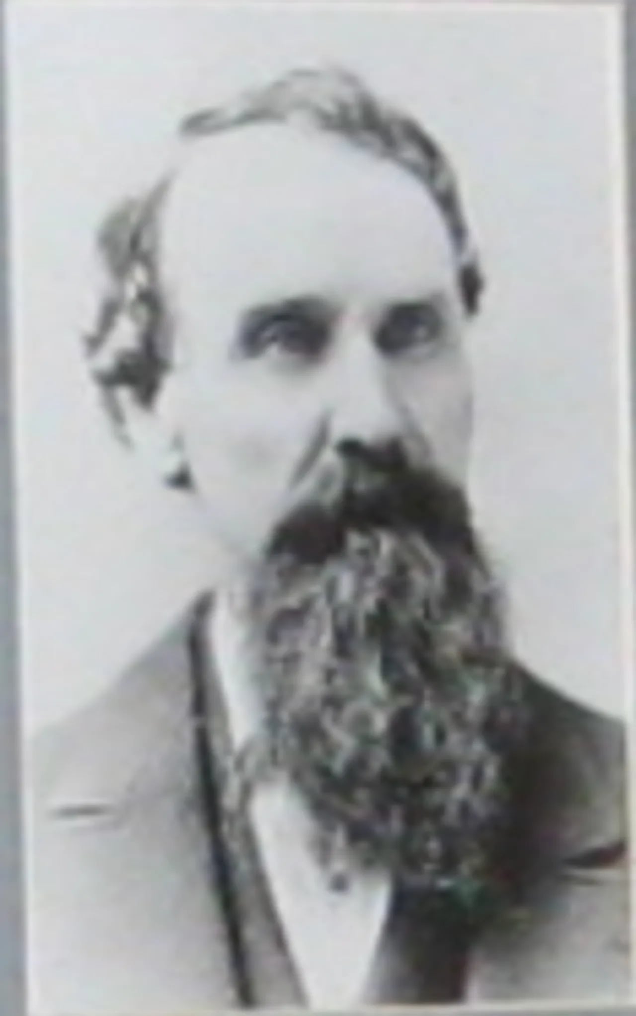 Porträt von John Gates (1827–1888) – Gedenkseite